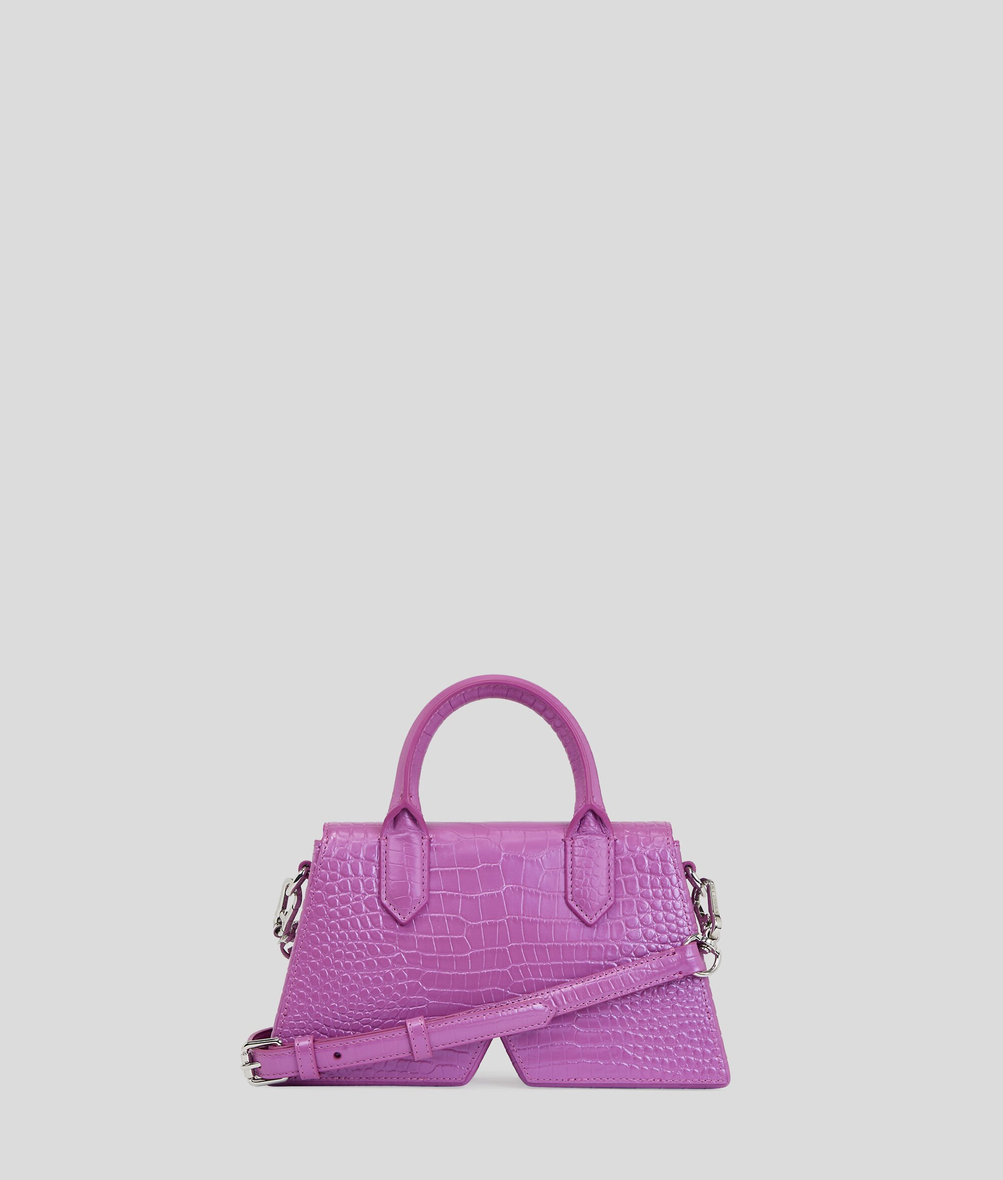 (image for) Practical IKON K SMALL CROC-EFFECT CROSSBODY BAG